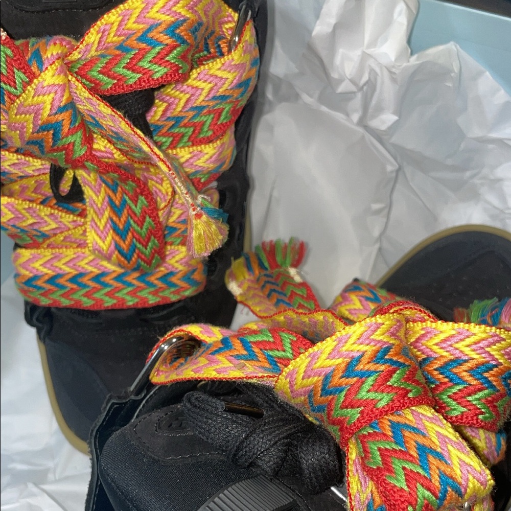 Lanvins curb sneakers
